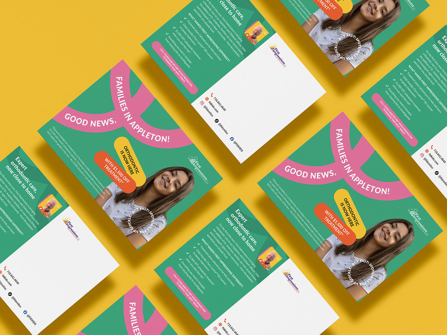 First Impressions Pediatric Dentistry and Orthodontics — Healthcare Rebrand